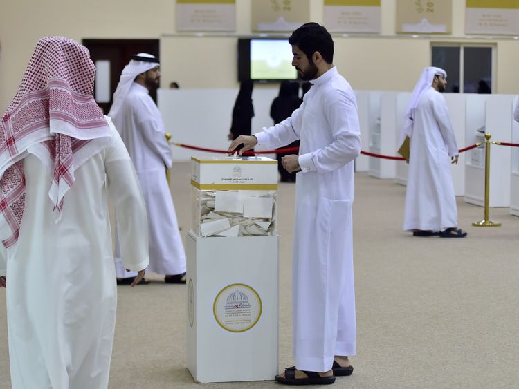 NAT 191123 Sharjah Voting CE12-1574518651182