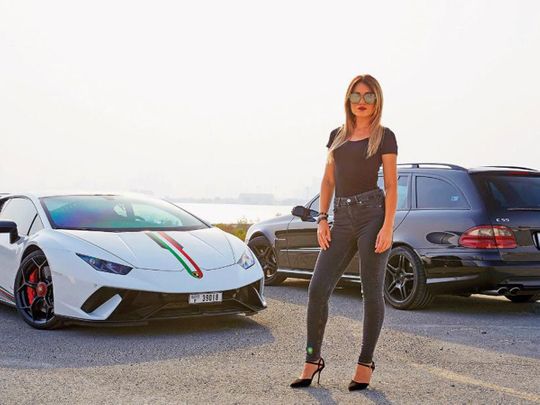 My Wheels: Lisa shows us her awesome Lamborghini and stylish Mercedes ...