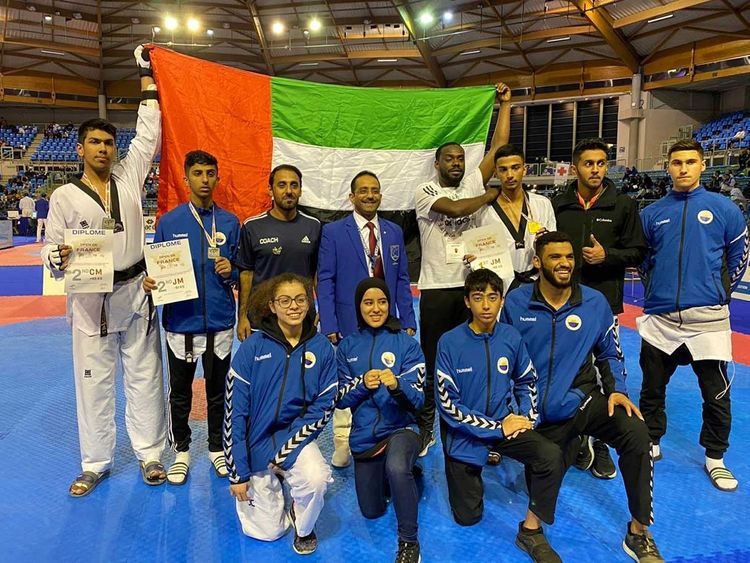 Sharjah Sports Club shine at French open Taekwondo Championship in Paris Sport – Gulf