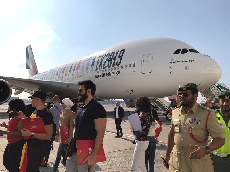 Emirates Tolerance Flight 