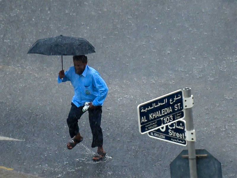 191211 rain in sharjah