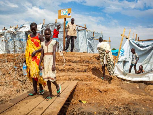 Sudanese refugees