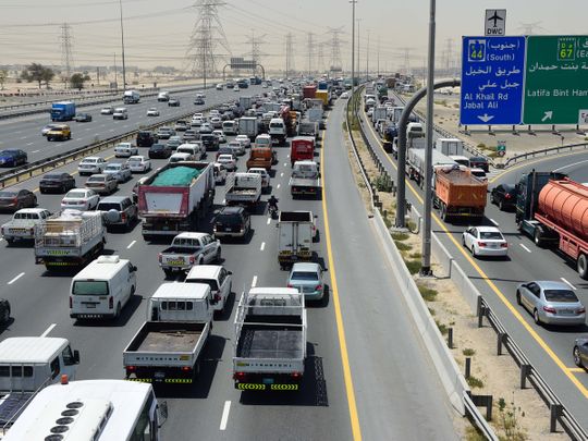 Traffic Dubai