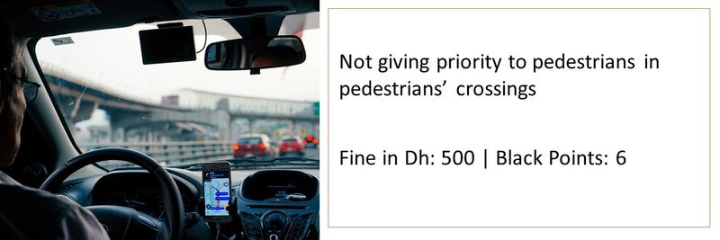 UAE traffic fines