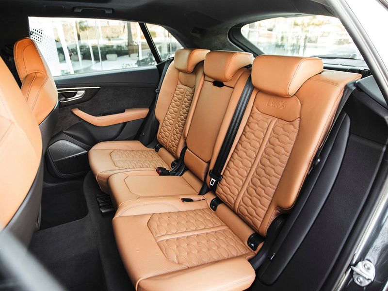 audi auto rsq8 rear seats