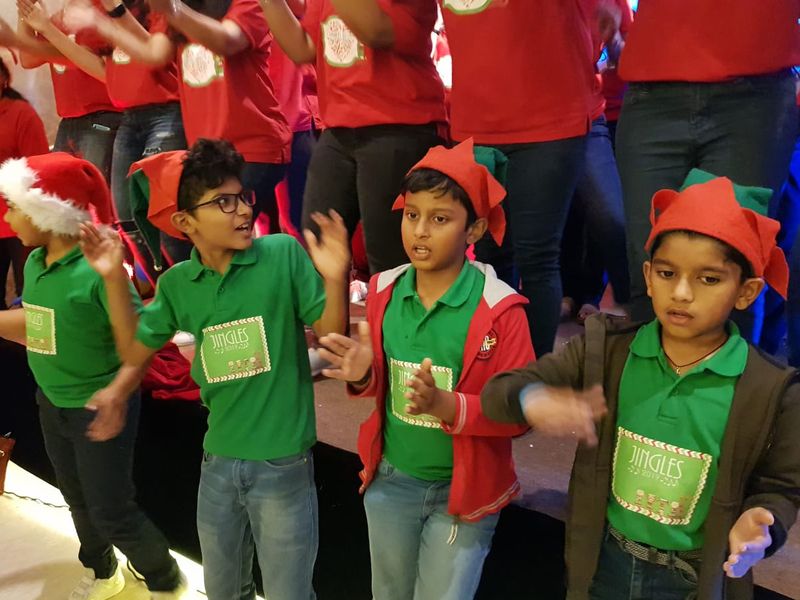 Dubai-based, Jingles carol singing group