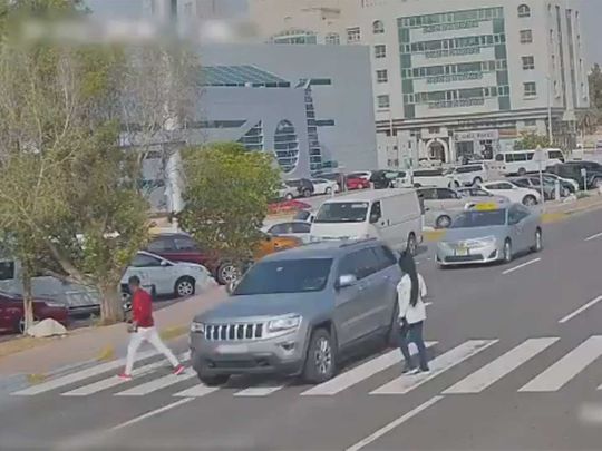 Abu Dhabi Police warn drivers to give way