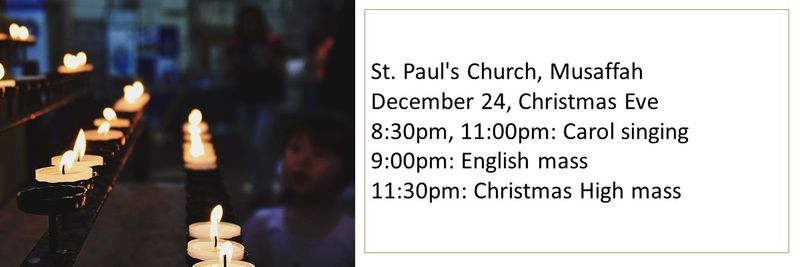 Christmas mass timings