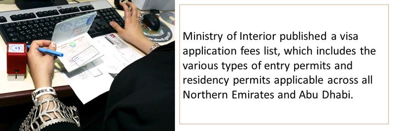 UAE residence visa fees 5