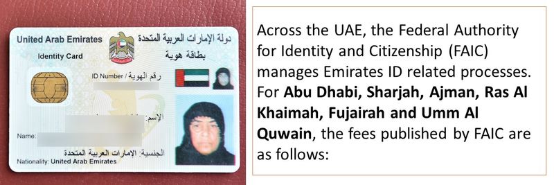 UAE visa medical fees