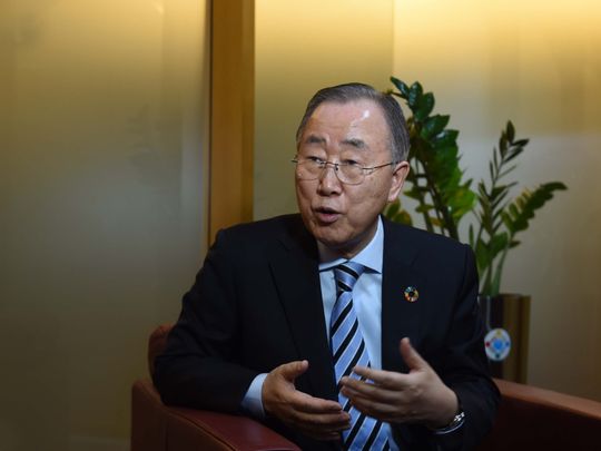 Iran Us Tensions Former Un Chief Ban Ki Moon Calls For De