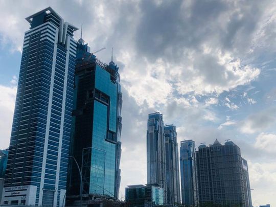 Overcast skies in Dubai on Saturday photo Evangeline