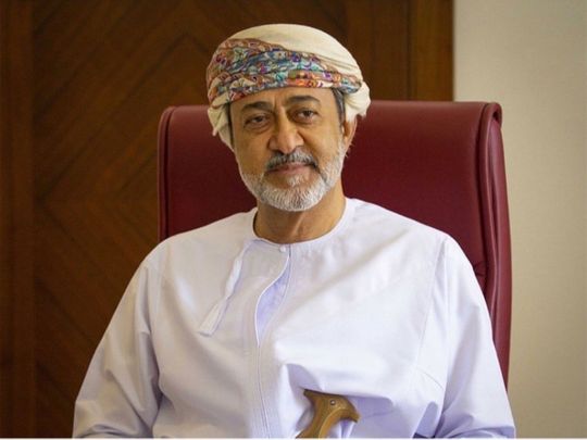 Sultan Haitham Bin Tariq Al Said, successor of Sultan Qaboos Bin Said.