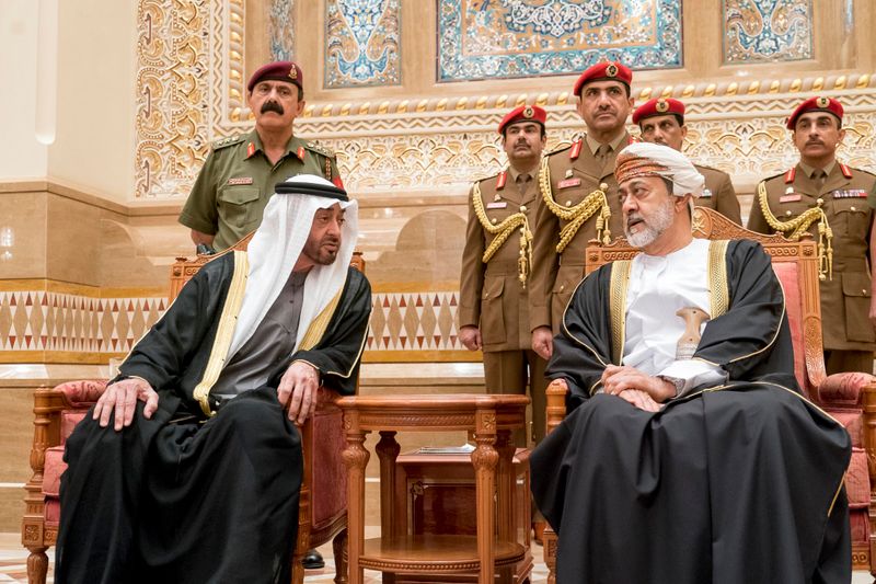 Mohamed Bin Zayed in Oman