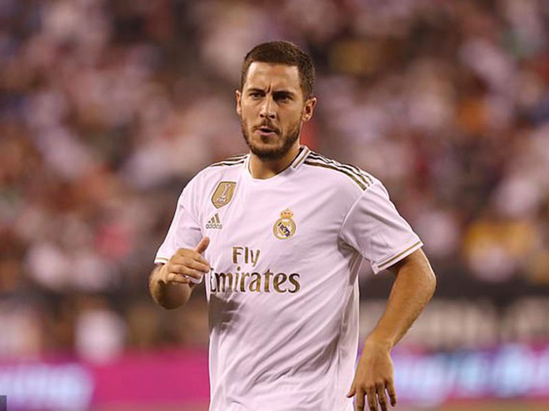 Eden Hazard turned up at Real Madrid overweight.