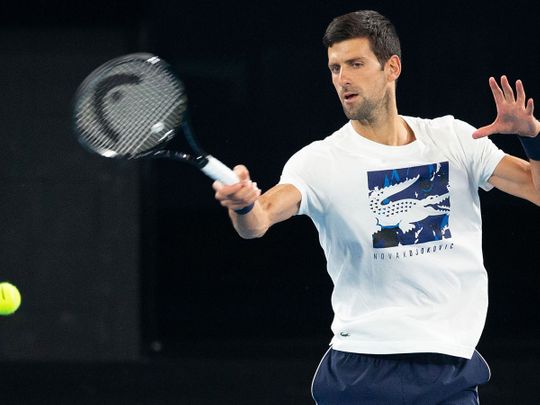 Novak Djokovic is returning to the Dubai Duty Free Tennis Championships.