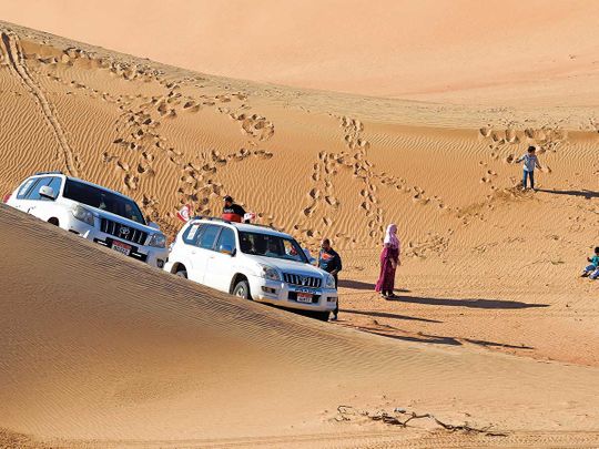 As It Happened Hundreds Drive Into The Desert For Gulf News Fun Drive 