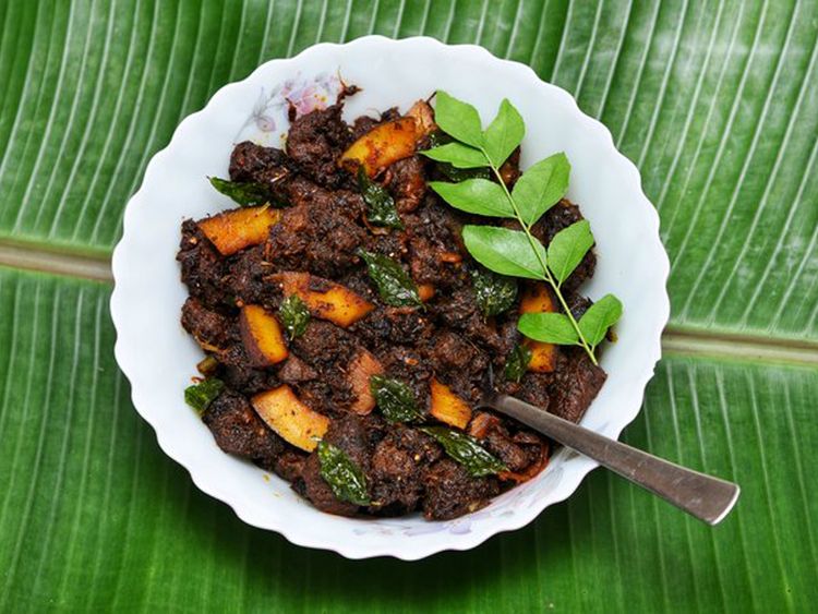 Kerala Beef Ularthiyathu - Blajewka