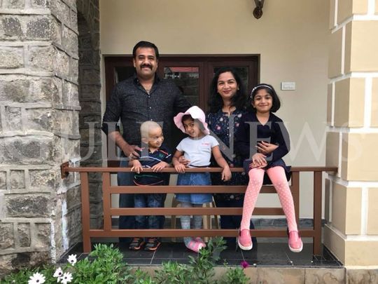 UAE-based KErala expat Praveen Nair and family who passed away in Nepal, early on Tuesday