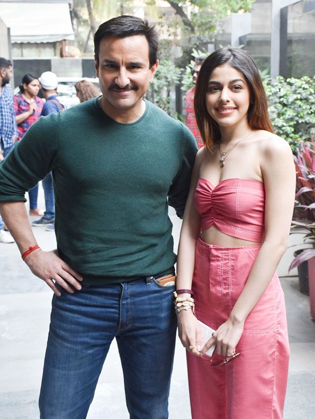 Saif Ali Khan and Alaya Furniturewala