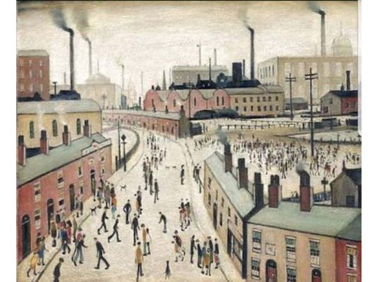 L.S. Lowry painting