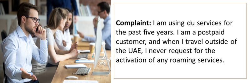 Reader complaint