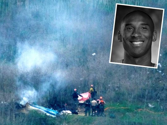 Kobe Bryant Dead Basketball Star Killed In Helicopter Crash Sport Gulf News