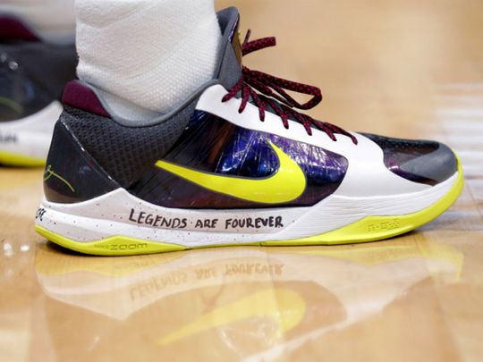 NBA players pay tribute to Kobe Bryant by wearing his shoes | Sports ...
