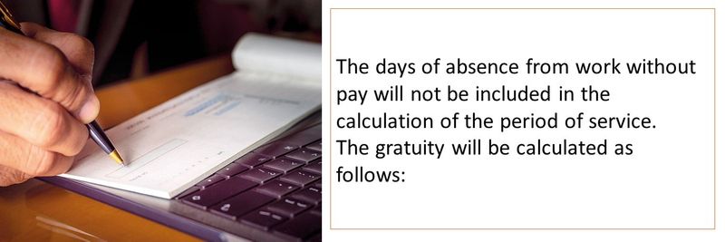 Who is entitled to gratuity 15