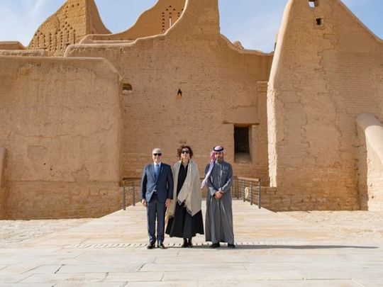 UNESCO chief in Al Turaif