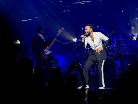 Dubai Feels John Legend S Love At Dsf Concert Events Gulf News