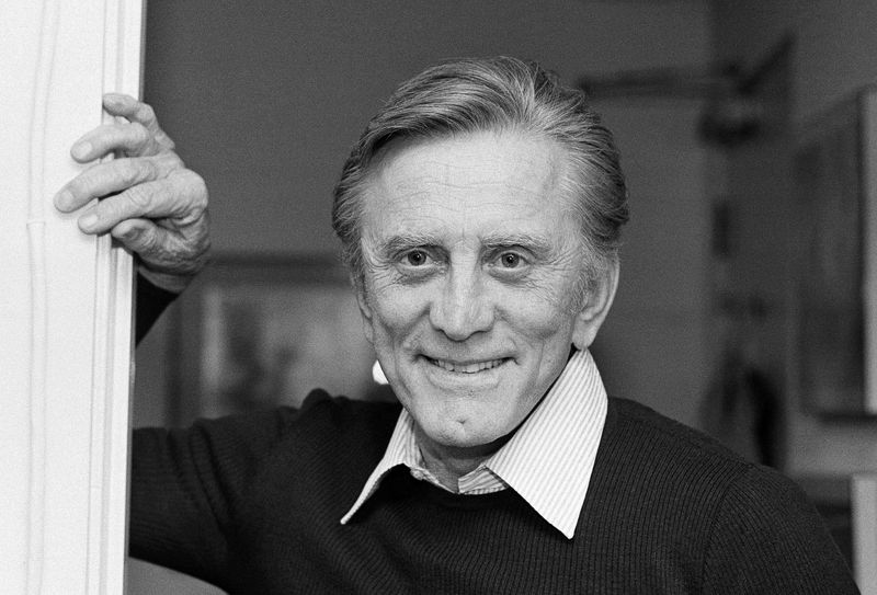 Hollywood actor Kirk Douglas