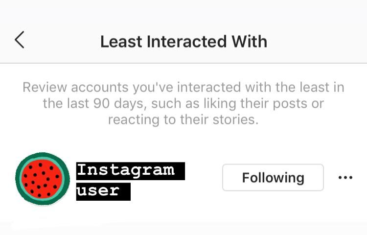 Instagram screenshot