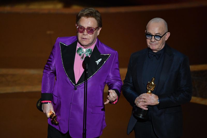 Elton John and Bernie Taupin. 