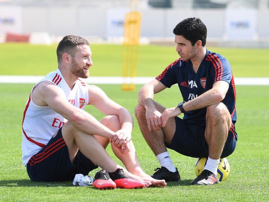 Mikel Arteta has his Arsenal players listening to his ideas in Dubai