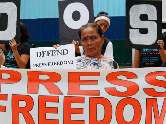 Philippines press freedom