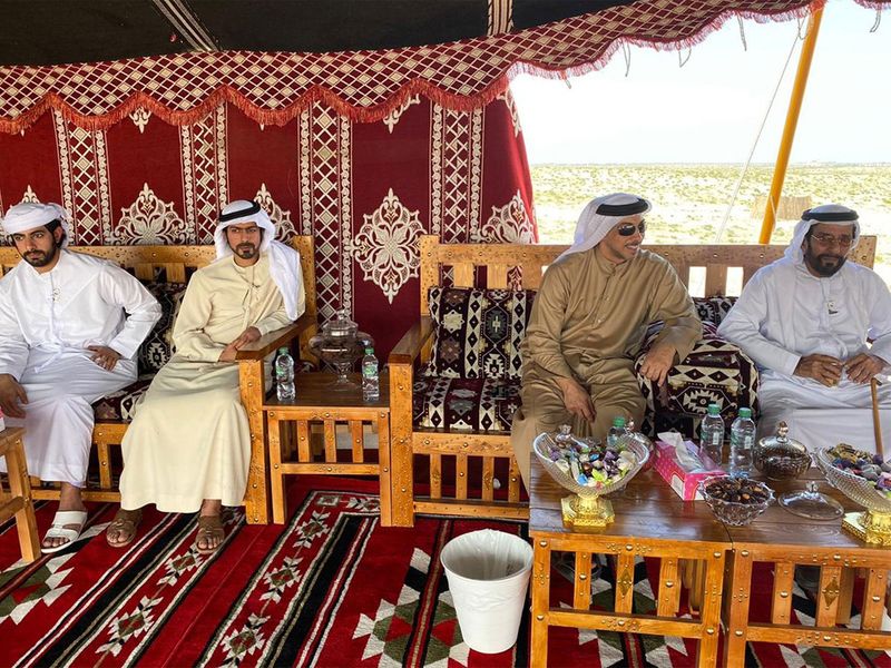 Sheikh Khalifa, Sheikh Mohamed visit forest reserve