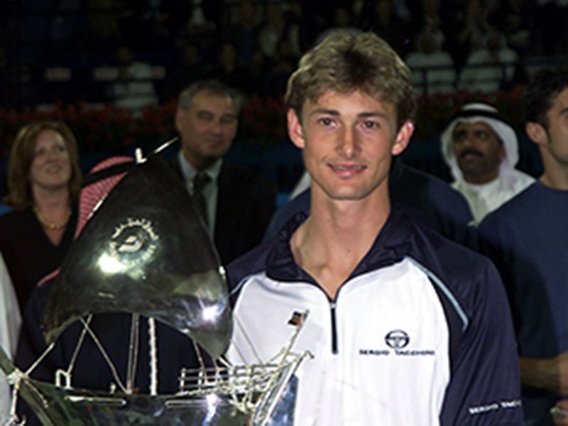 2001: Juan Carlos Ferrero of Spain overcame Russia's Marat Safin in the Dubai final