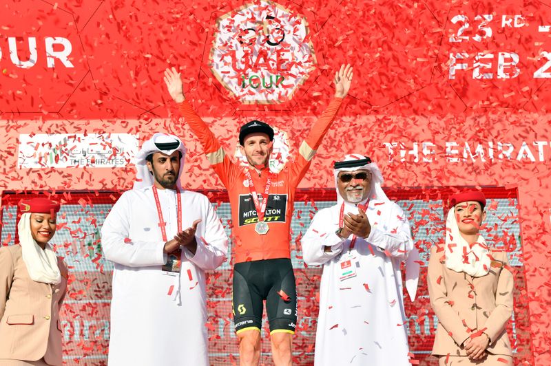 Yates dons the red jersey after Stage 3