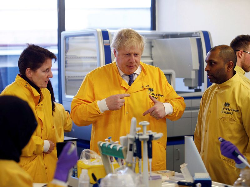 Boris Johnson has pledged swift action should the virus spread