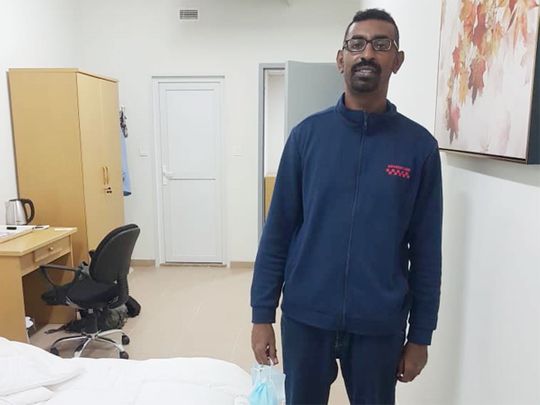 Ahmed Fath Al Alim at Emirates Humanitarian city