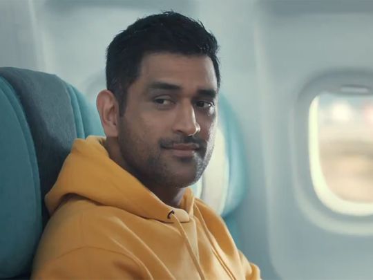 MS Dhoni in the Star Sports advert