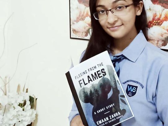 UAE teen writes book on Australia bushfires for climate awareness - Gulf News