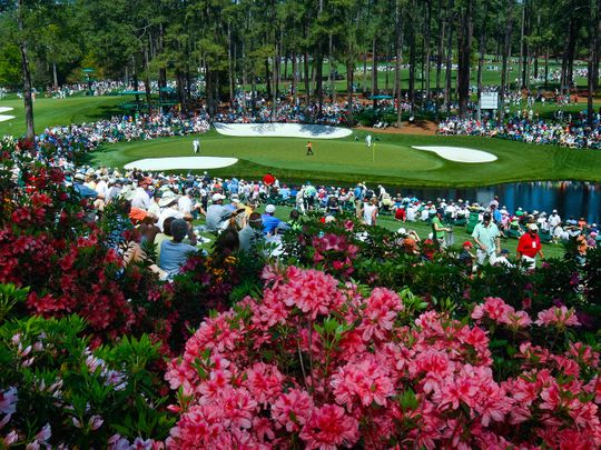 The Masters at Augusta is off