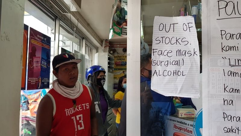 Scenes from Manila during the coronavirus lockdown
