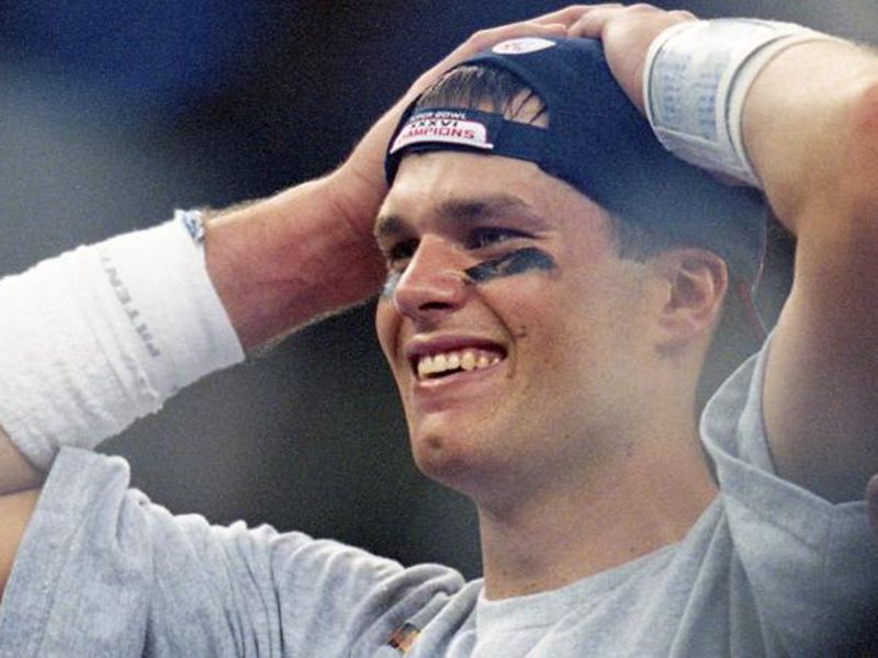 TOm Brady won Super Bowl 2002