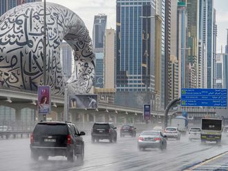 Rain in Dubai: Traffic diverted from Sheikh Zayed Road