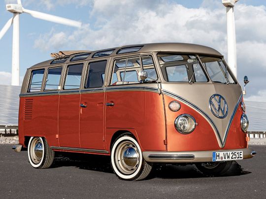 Far out! Retro Volkswagen e-Bulli Concept is the best thing you'll see ...