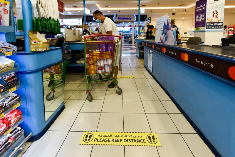 Supermarket Social distancing