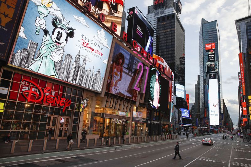 City sleeps: A look at the empty New York City streets amid the ...